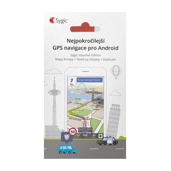 Sygic GPS Navigation, Evropa, voucher Lifetime