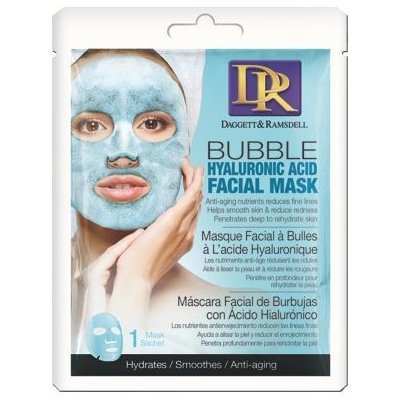 Daggett & Ramsdell Hyaluronic Acid bublinková hydratační maska na obličej