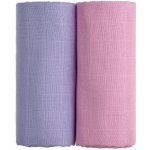 T-TOMI TETRA osušky EXCLUSIVE COLLECTION pink + lilac / růžová + fialová – Zboží Mobilmania