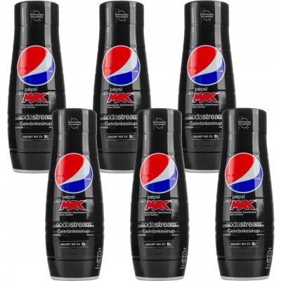 Sodastream pepsi max bez cukru 6 x 440 ml – Zbozi.Blesk.cz