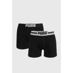 Puma 2 Pack černých boxerek Puma Placed Logo černá – Zboží Mobilmania