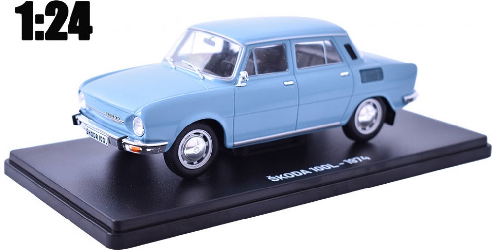 Škoda 100 L 1969-1976 Hachette časopis Samochody PRL 8 s modelem 1:24 |  Srovnanicen.cz