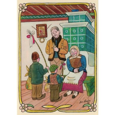 Pohlednice Velikonoce 4 (J. Lada) – Hledejceny.cz