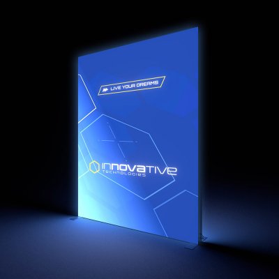 Jansen Display Světelná stěna Brigthtbox Pro Flex oboustranná 2000 x 2510 mm – Zboží Živě