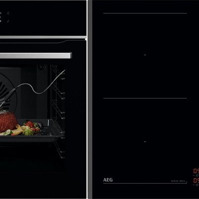 AEG 7000 SenseCook OS6PB631AB + AEG 7000 SenseBoil® TI64IB10FB – Zboží Mobilmania