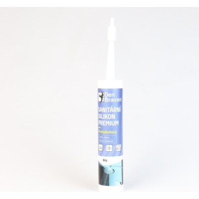 Debbex 30212PM Sanitární silikon Premium 280 ml bílá – Zboží Mobilmania