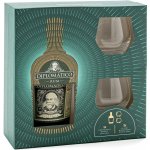 Diplomatico Reserva Exclusiva 12y 40% 0,7 l (dárkové balení 2 sklenice) – Hledejceny.cz