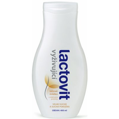 Lactovit Original vyživující tělové mléko s dávkovačem 400 ml – Zboží Dáma
