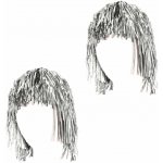 GODAN Paruka foliová stříbrná 2 ks – Zbozi.Blesk.cz