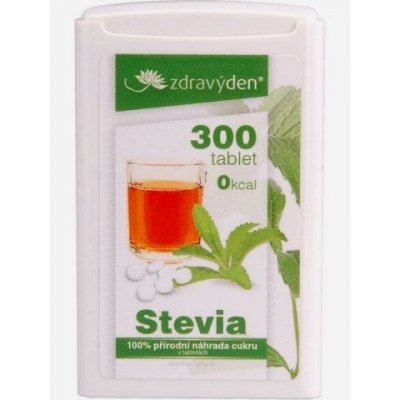 Zdravý den Stevia 300 tablet 18 g – Hledejceny.cz