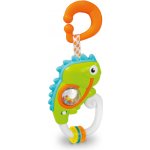 Clementoni Elektronická chrastítko s úchytem Chameleón – Zboží Mobilmania