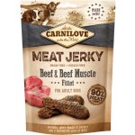 Carnilove Dog Meat Jerky Beef with Beef Muscle Fillet 100 g – Hledejceny.cz