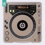 Doto Design Skin CDJ 800 FULL COLORS Stone Beige – Zboží Živě