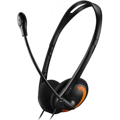 Headset Canyon CNS-CHS01BO - černý/oranžový