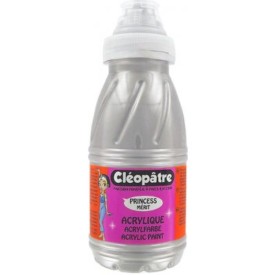 Cleopatre Třpytivý gel 250 ml Stříbrná