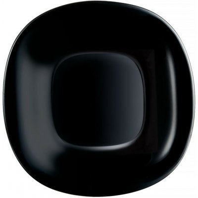LUMINARC Dezertní talíř 19,5x19,5 cm Carine Neo Black 000784 – Zboží Mobilmania
