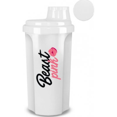 Šejkr bílý 700 ml - BeastPink - shadow – Zboží Mobilmania