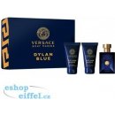 Versace Pour Homme Dylan Blue EDT 5 ml + sprchový gel 25 ml + balzám po holení 25 ml dárková sada