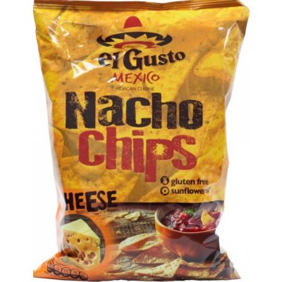 El Gusto MEXICO Kukuřičné Nachos Cheese 180 g – Zboží Mobilmania