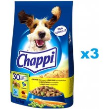 Chappi Adult s drůbežím masem 3 x 2,7 kg