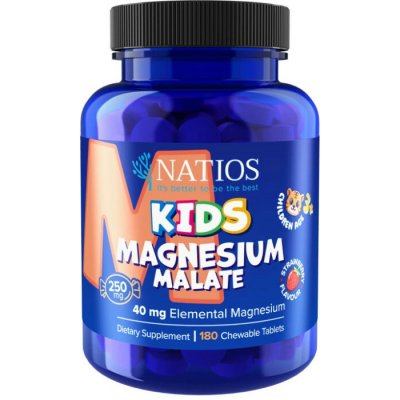 NATIOS Kids Magnesium Malate 180 tablet – Hledejceny.cz