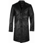 Brixton pánský kožený kabát Neo černý – Zboží Mobilmania