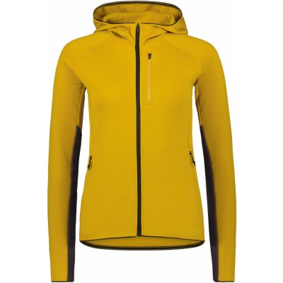 Mons Royale Merino mikina APPROACH MERINO SHIFT FLEECE HOOD turmeric