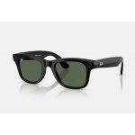 Meta Ray-Ban Wayfarer Gen2 Large, Shiny Black, G15 Green 4012601/7153 – Zboží Živě