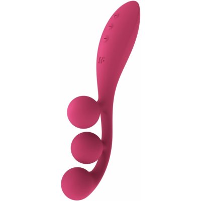 Satisfyer Tri Ball 1 červený – Zboží Mobilmania