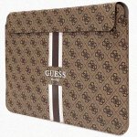 Guess PU 4G Printed Stripes 15-16", brown 57983114180 – Zboží Živě