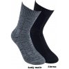 Dospělé bambusové ponožky Alex černá