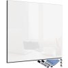 Tabule Glasdekor Magnetická skleněná tabule 40 x 40 cm bílá