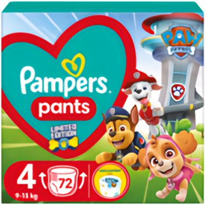 Pampers Active Baby Pants 4 72 ks – Hledejceny.cz