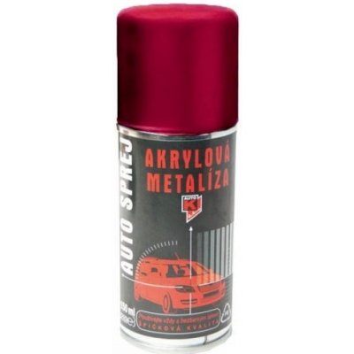 Auto-K Color sprej Škoda akrylová metalíza 150 ml 9885 červeň hotchilli – Zbozi.Blesk.cz