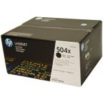 HP 504X originální tonerová kazeta dvojbalení černé CE250XD – Hledejceny.cz
