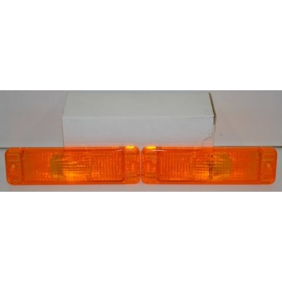 Oranžové skla blikačů VW DERBY GOLF JETTA POLO – Zboží Mobilmania