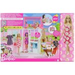 Barbie dům s panenkou a štěnětem herní set HCD48 – Sleviste.cz