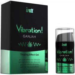 intt Vibration! Tingling Effect Gel Ganjah konopí15 ml