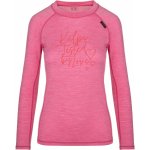 Kilpi Mavora TOP-W Dámské vlněné termo triko SL0505KI Růžová – Zboží Dáma