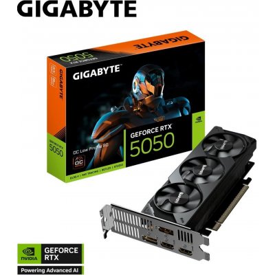 Gigabyte GeForce RTX 5050 OC Low Profile 8GB GDDR6 GV-N5050OC-8GL – Hledejceny.cz