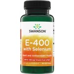 Swanson Vitamin E se selenem 400 IU & 50 µg 90 softgel kapslí – Hledejceny.cz