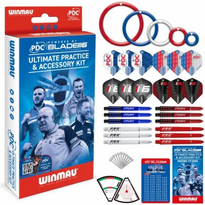 Winmau PDC Ultimate Practice & Accessory Kit – Zbozi.Blesk.cz