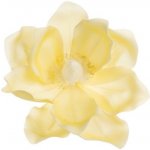 Dekorace pěnový květ Magnolie cca 16cm Vanilka – Sleviste.cz
