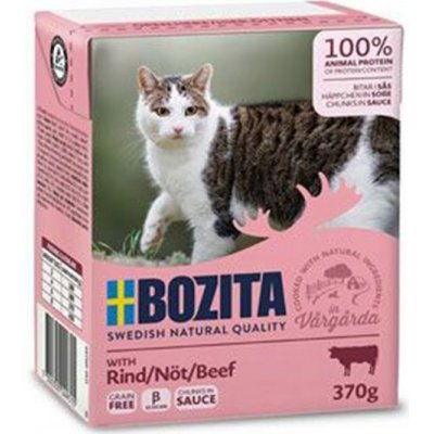 Bozita Cat hovězí v omáčce 370 g – Zbozi.Blesk.cz