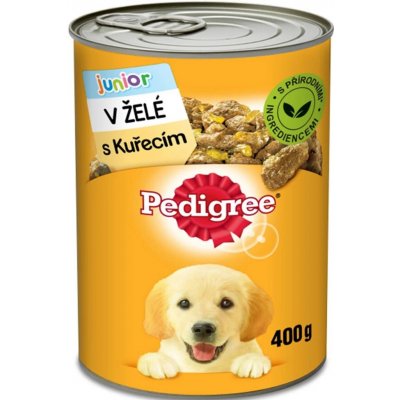 Pedigree Junior s kuřecím masem v želé 400 g – Hledejceny.cz