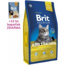 Brit Premium Adult losos 8 kg