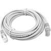síťový kabel PremiumCord sp6utp10 Patch UTP RJ45-RJ45 CAT6, 10m, šedý