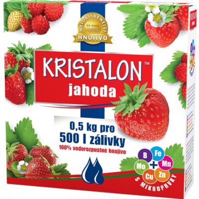 Nohelgarden Hnojivo KRISTALON na jahody 500 g – Zbozi.Blesk.cz