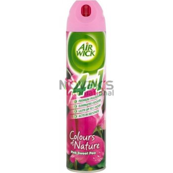 Air Wick Crystal Osvěžovač vzduchu Pink sweet pea 240 ml