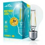 ETA RETRO LEDka klasik filament 9W, E27, teplá bílá – Hledejceny.cz